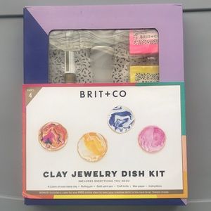 DIY Brit + Co Clay Jewelry Dish Kit